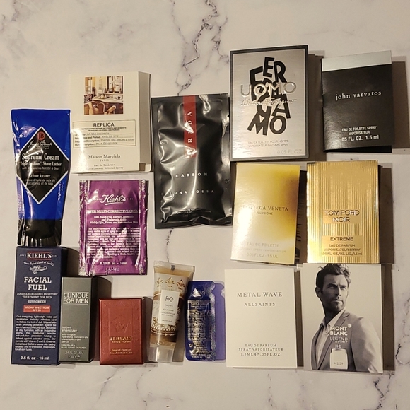 Men's super sampler! Versace and more
